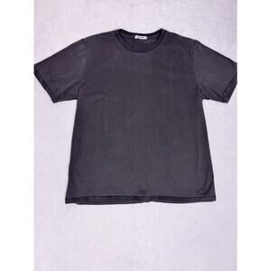 VEIISAR Boxy Grey T Shirt Men Large Streetwear Oversized Fit Tee
